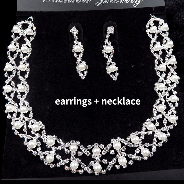 Trendy Blue Water Drop Rhinestones