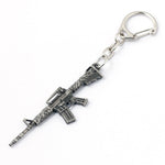 Black Color Machine-Gun Model Key Ring