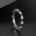 Cubic Zirconia Engagement Crystal Rings