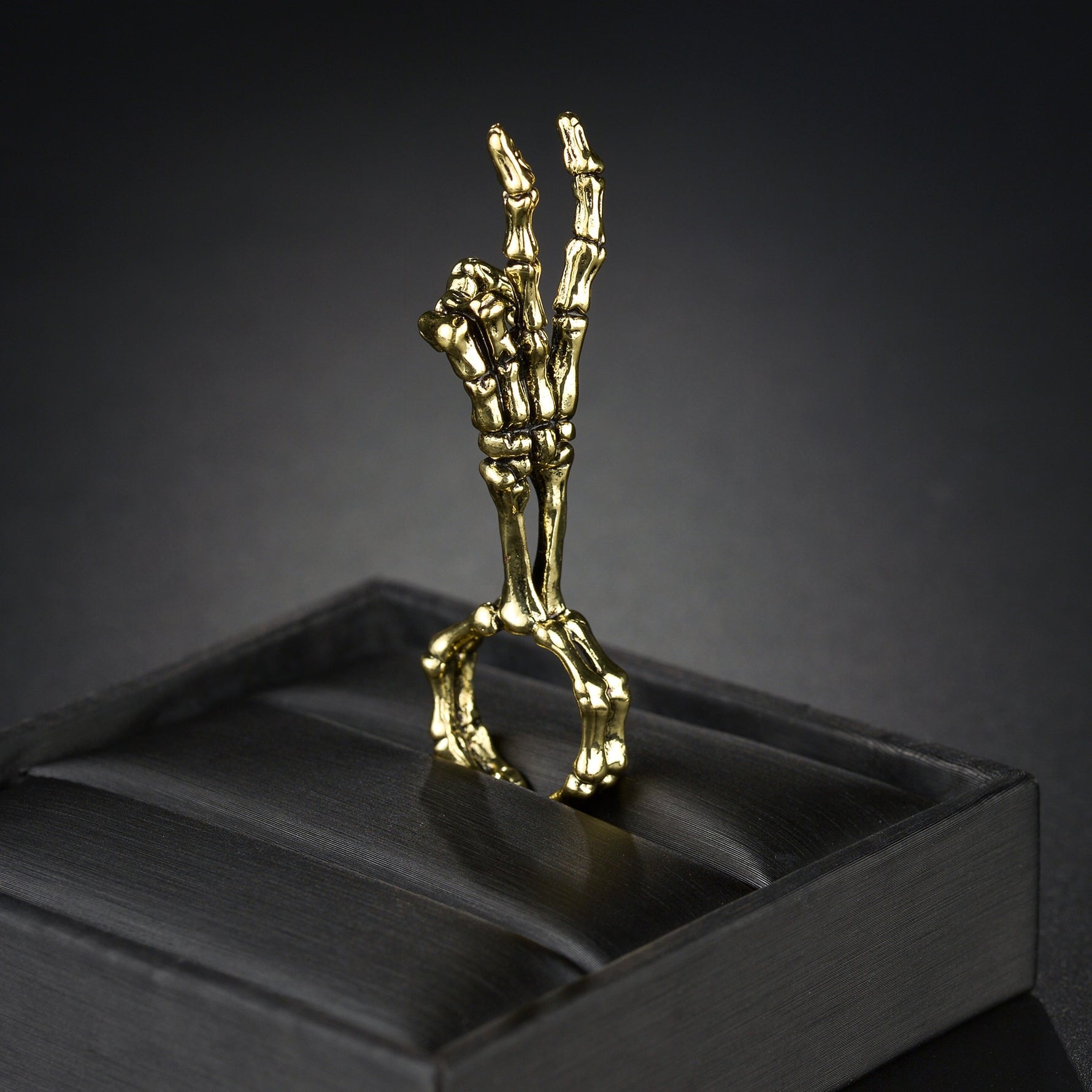 Double Head Snake Adjustable Rings