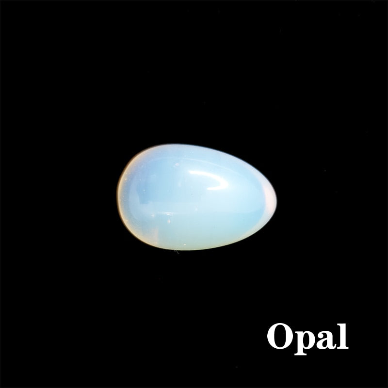 Natural Crystal Stone Egg Polished Agate Quartz 