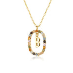 925 Sterling Silver Gold Letters 