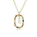 925 Sterling Silver Gold Letters 