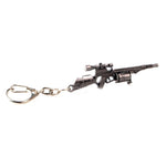 Black Color Machine-Gun Model Key Ring