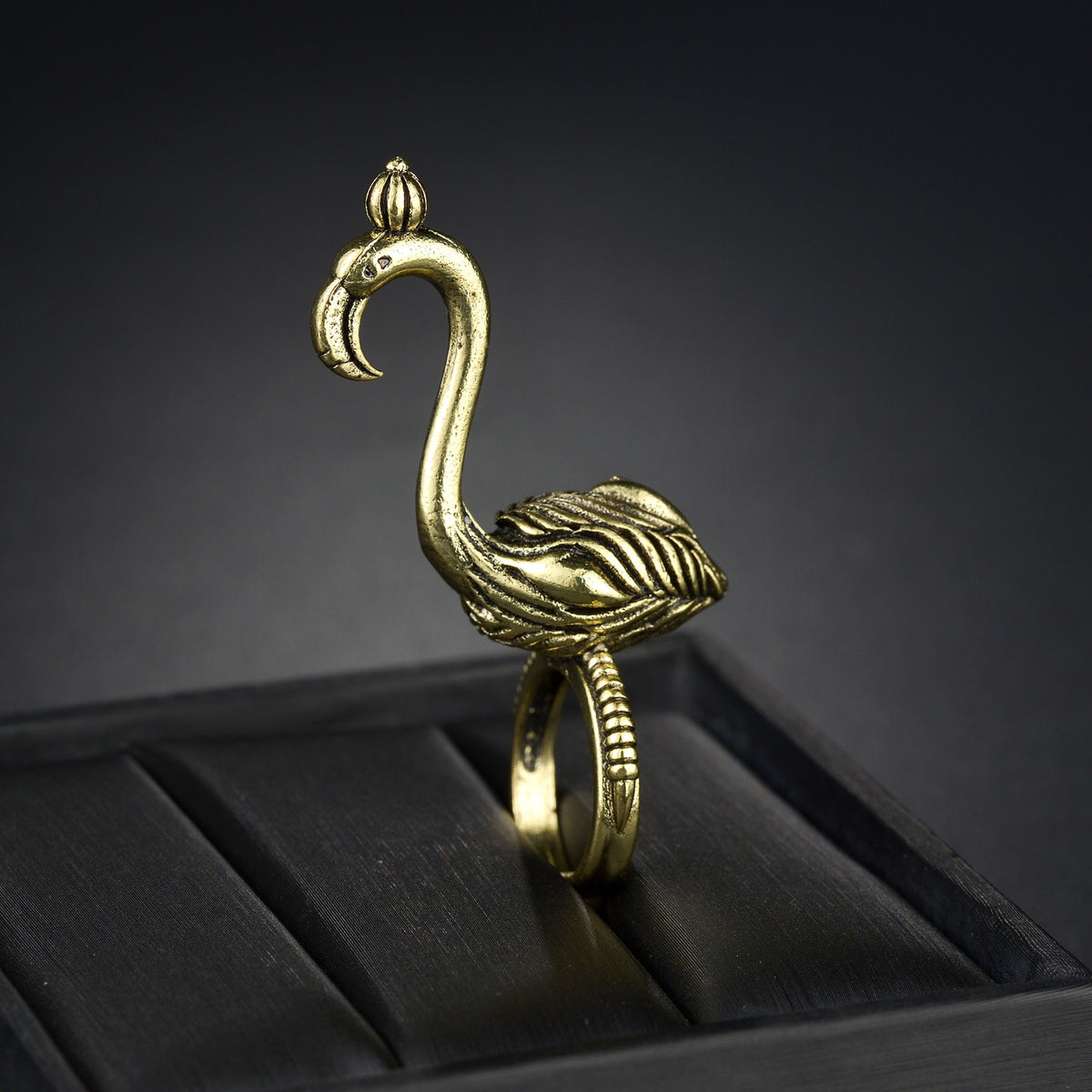 Double Head Snake Adjustable Rings