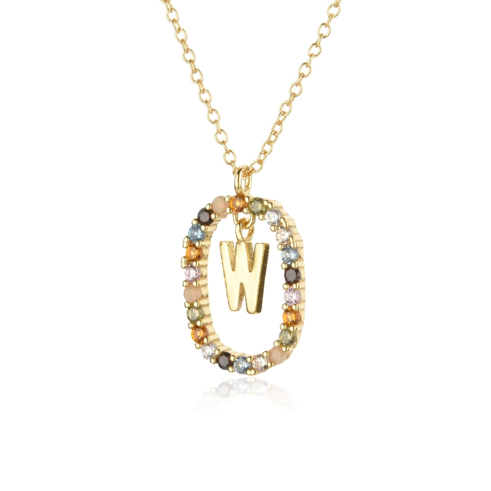 925 Sterling Silver Gold Letters 