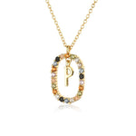 925 Sterling Silver Gold Letters 