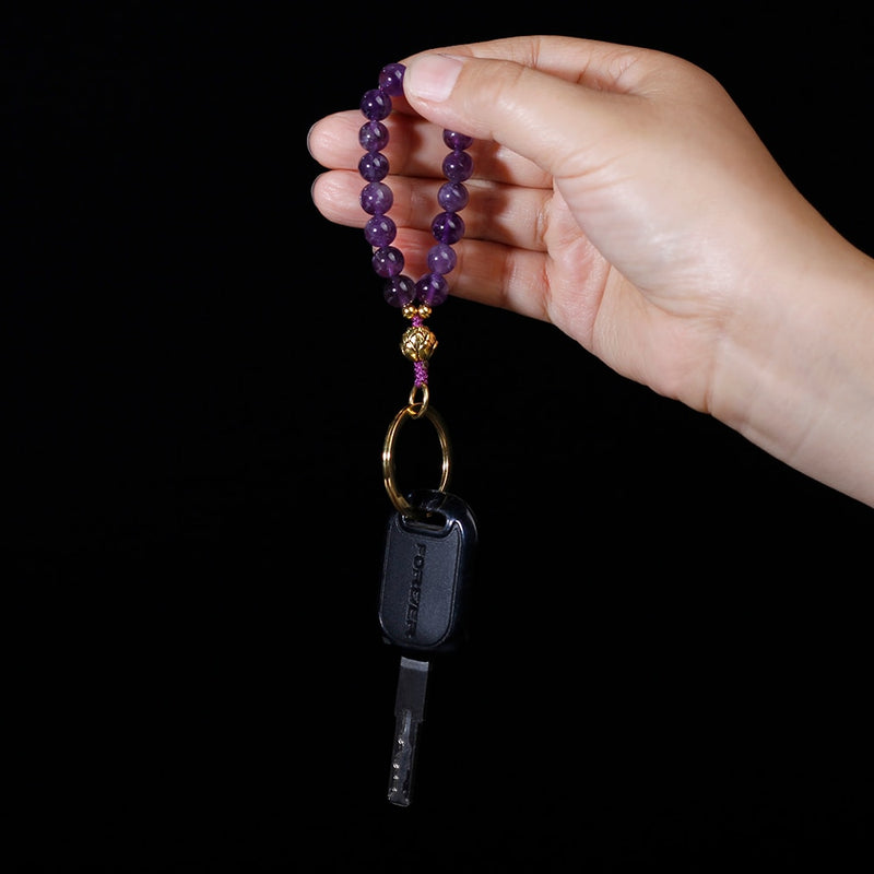 Beaded keychain for women