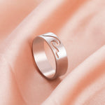 Women Stainless Steel Life Tree Hollow Ring