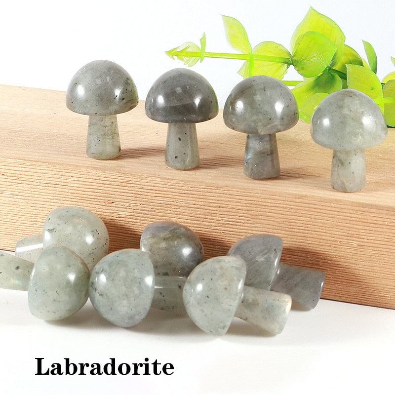 Mushroom Stone Figurines