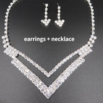 Trendy Blue Water Drop Rhinestones