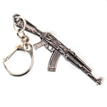 Black Color Machine-Gun Model Key Ring