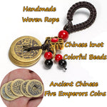 Handmade Rope Good Luck Feng Shui Keychain