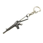 Black Color Machine-Gun Model Key Ring