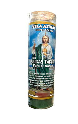 Vela Astral San Judas Intention Candle