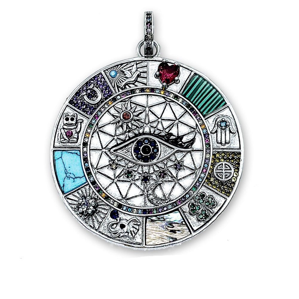 Amulet Magical Lucky Symbols 925 Sterling 