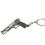 Black Color Machine-Gun Model Key Ring