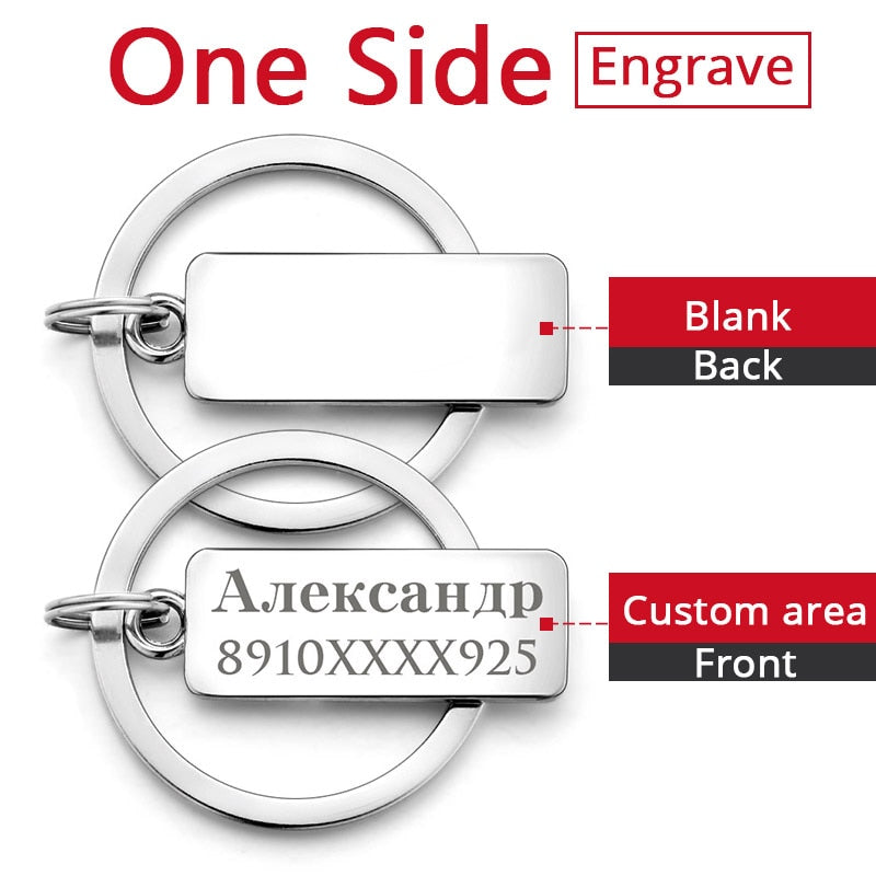 Custom Engraved Keychain