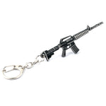 Black Color Machine-Gun Model Key Ring
