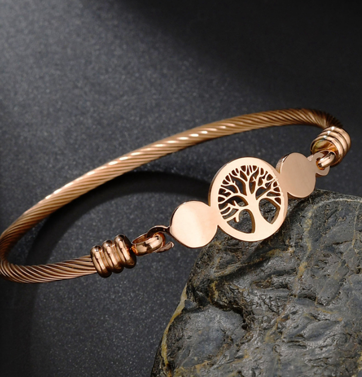 TREE OF LIFE BRACELET- CUFF BANGLES