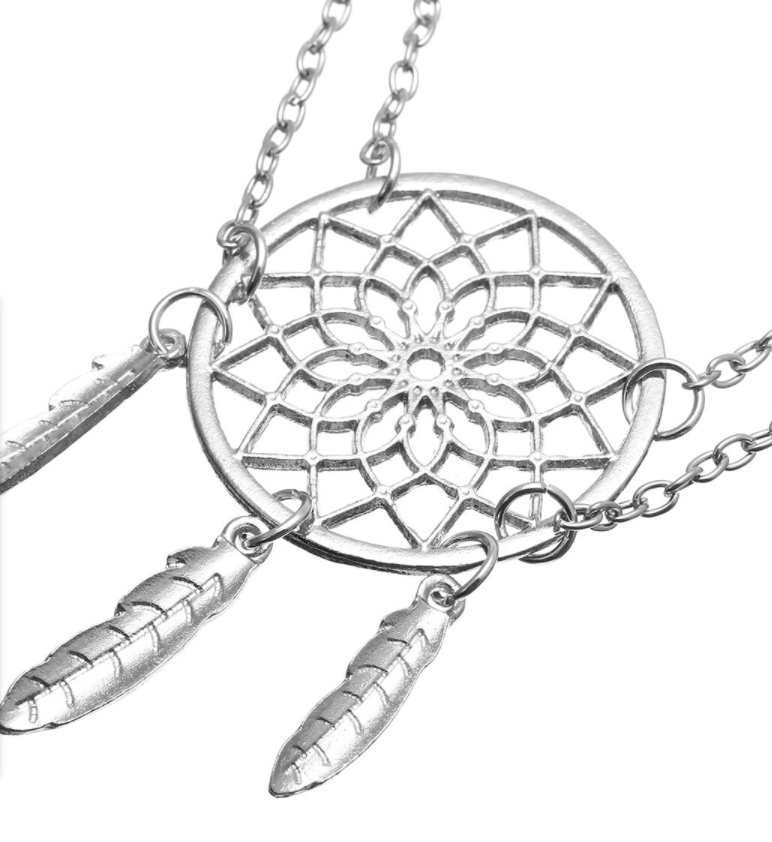 DREAM CATCHER BRACELET - HOLLOW FLOWER LEAF