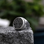 Vintage Viking Tree Of Life Ring Mythology Ring