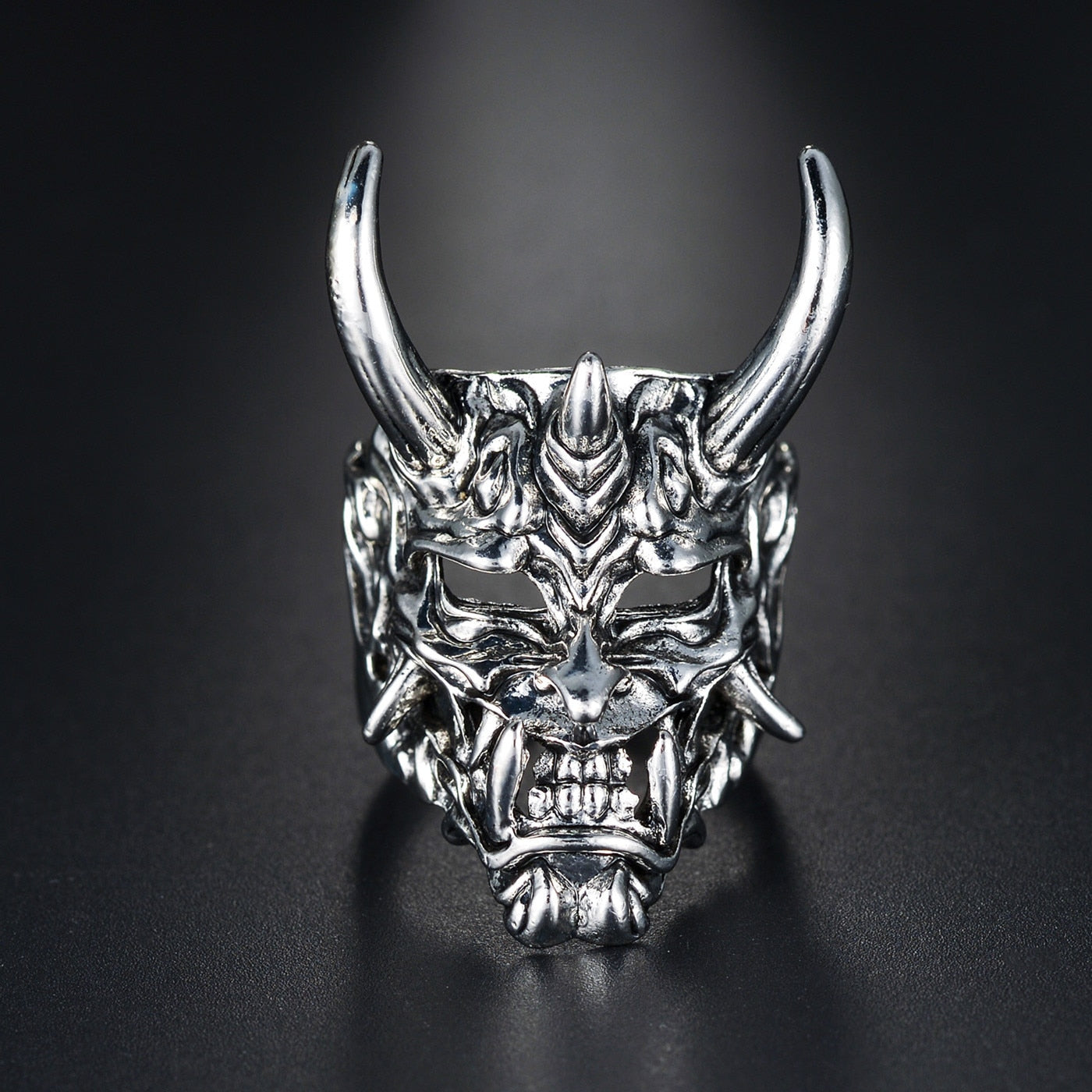Double Head Snake Adjustable Rings