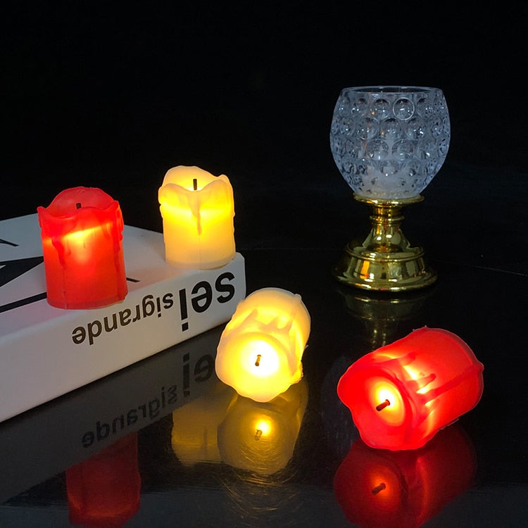 6/12Pcs Flameless LED Candle
