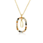 925 Sterling Silver Gold Letters 