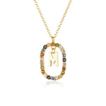 925 Sterling Silver Gold Letters 