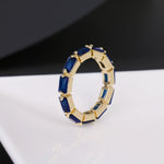 Cubic Zirconia Engagement Crystal Rings
