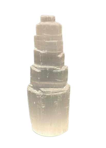 Tower - small (White Selenite)