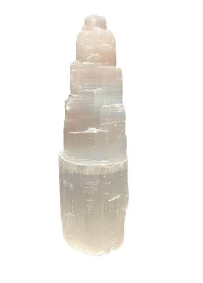 Tower Medium (White Selenite)