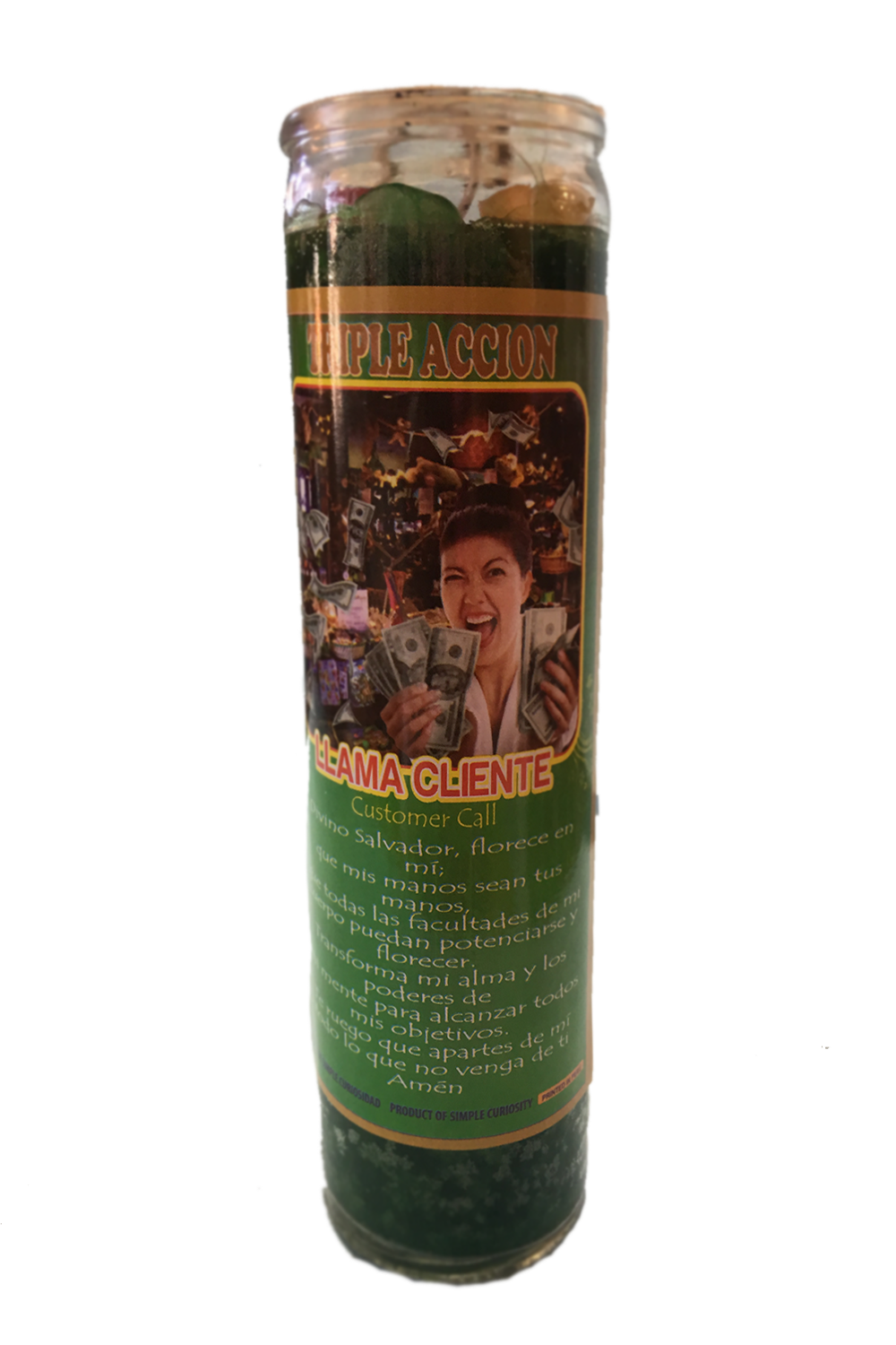 Buy Tripple Accion: Llama Cliente Candle Online