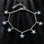 Heart Pendant Anklets