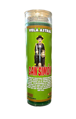 Vela Astrale San Simon Intention Candle