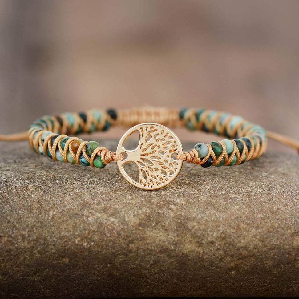TREE OF LIFE BRACELET- AFRICAN JAPSER