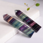 Quartz Crystal Stone Point Healing Hexagonal Wand Treatment Stone