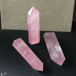 Quartz Crystal Stone Point Healing Hexagonal Wand Treatment Stone