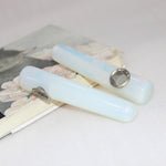 Natural Opal Crystal Stone Quartz Semi-precious Massage Bar
