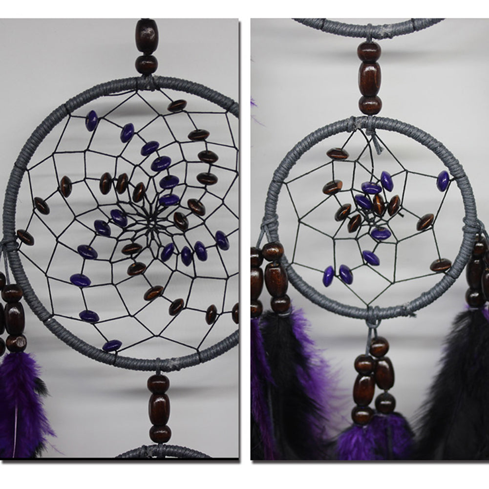 Purple Feather Dream catcher