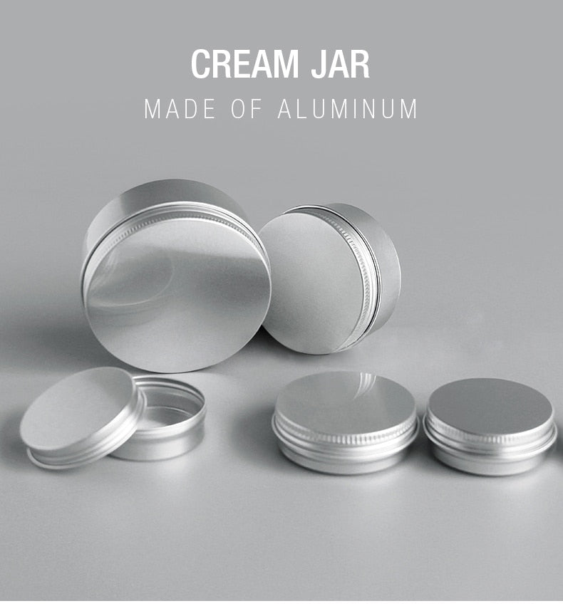 6ps Empty 180g Aluminum Candle Jar