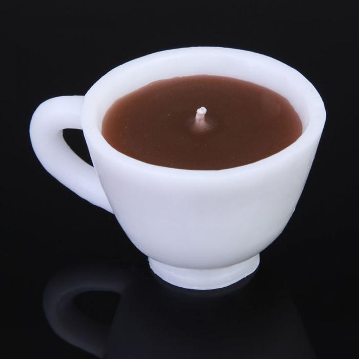 1PCS NEW ROMANTIC COFFEE CUP SHAPE CANDLES FOR WEDDING PARTY