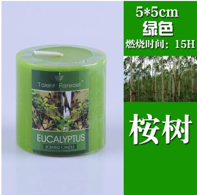 Cylindrical Aromatherapy Smokeless Candle Romantic Scented candles