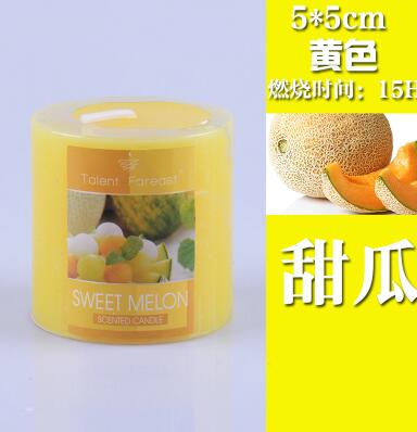 Cylindrical Aromatherapy Smokeless Candle Romantic Scented candles