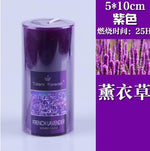 Cylindrical Aromatherapy Smokeless Candle Romantic Scented candles