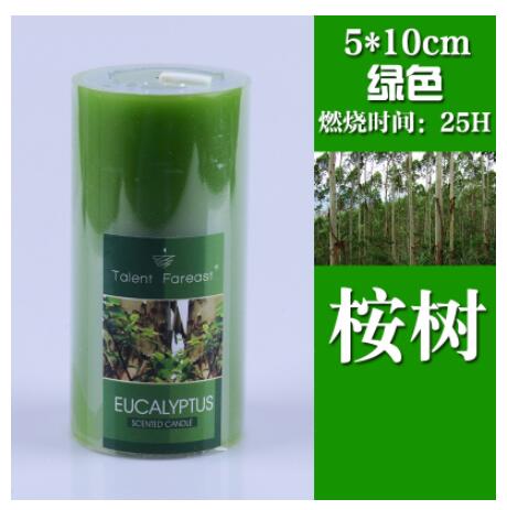 Cylindrical Aromatherapy Smokeless Candle Romantic Scented candles