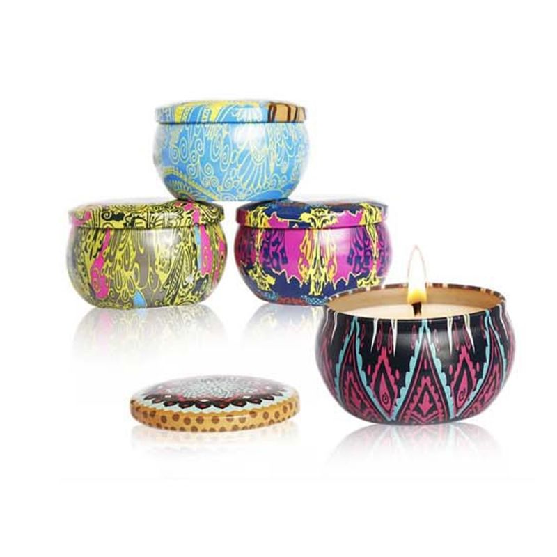 8pcs Fragrance Aromatherapy Scented Candle