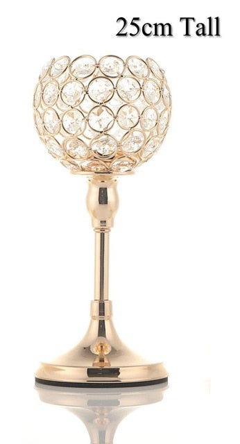 CRYSTAL TEALIGHT CANDLE HOLDERS
