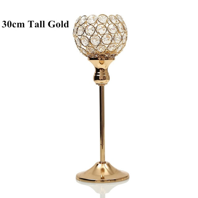 CRYSTAL TEALIGHT CANDLE HOLDERS